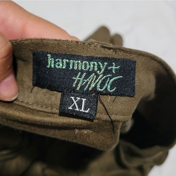 Harmony and havoc green suede skirt - Picture 7 of 7